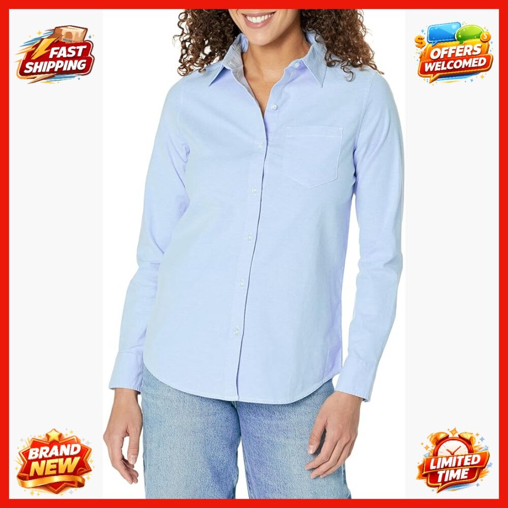 Long Sleeve Stretch Oxford Button Down Shirt Regular Fit Plus Size